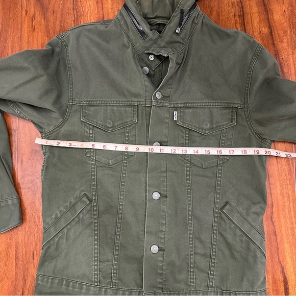 Levis Vintage Biker Style Jacket Size Medium - Picture 11 of 12